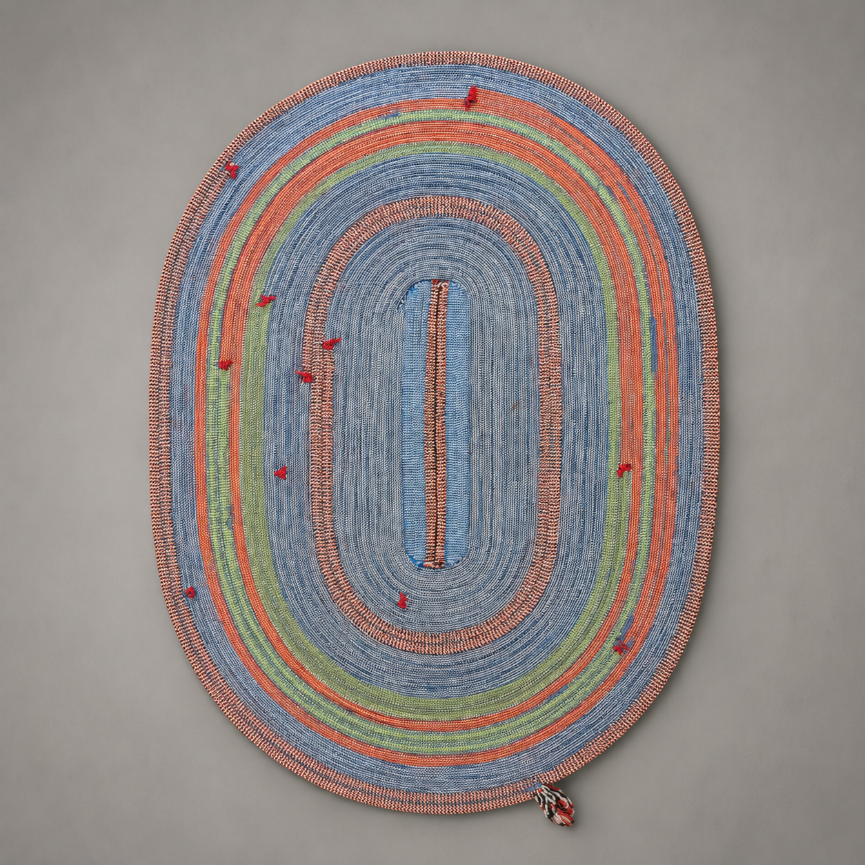 Alfombra oval jarapa 2