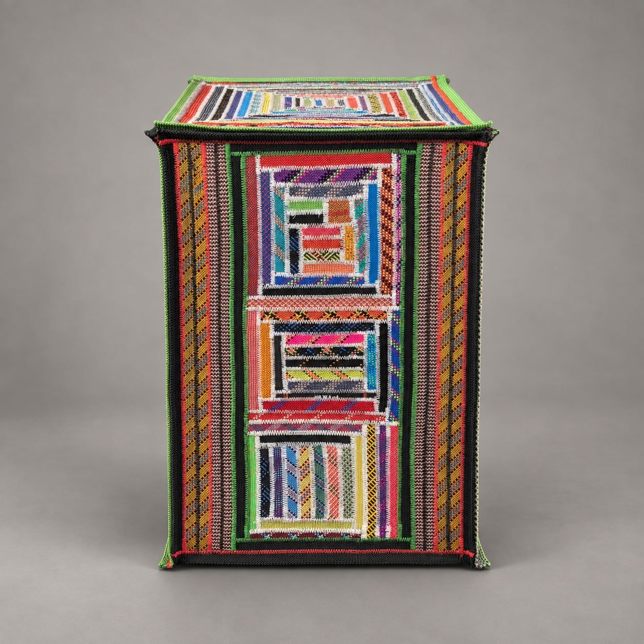 Funda cajón flamenco patchwork
